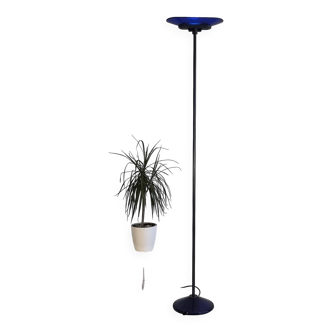 Iconique lampadaire bleu Klein 1970'S  Jill A380 signé ARTELUCE