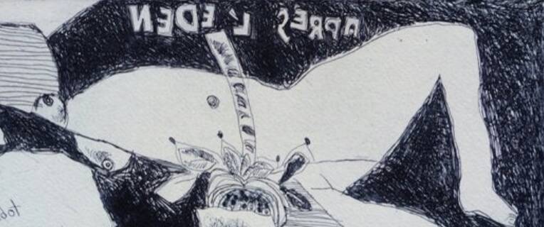 Théo Tobiasse: After Eden - Original signed engraving