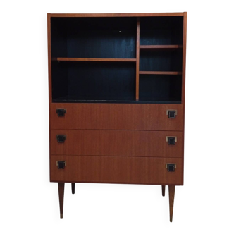 1960s teak bookcase