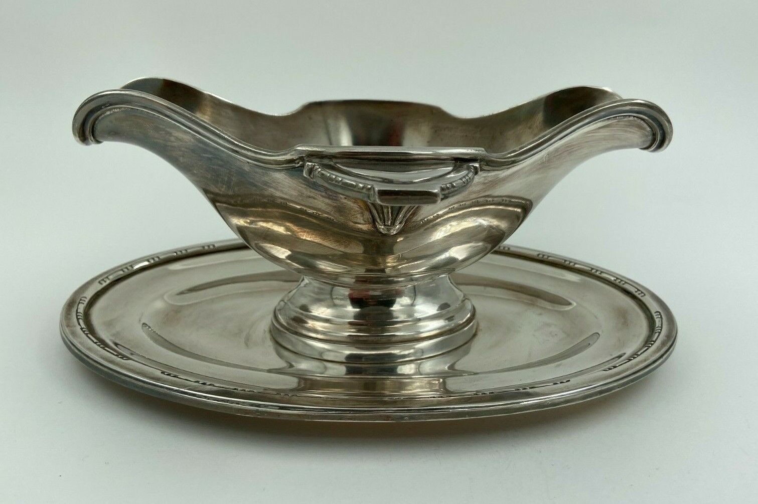 Silver metal sausage 88595 poincon double piedouche net