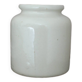 Beige stoneware pot