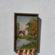 Tableau paysage, encadré