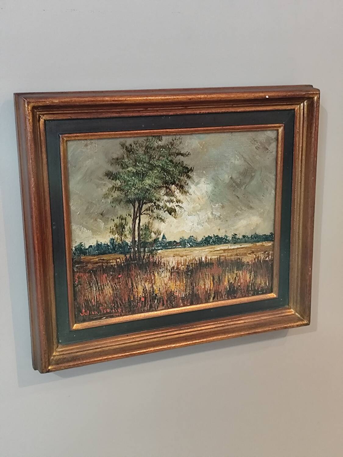 Julien Porisse (1927): Oil on canvas signed