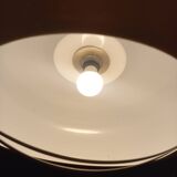 Italian space age design pendant light in methacrylate from the 70s