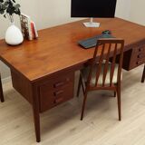 Teak desk, Danish design, 1960s, designer: Børge Mogensen