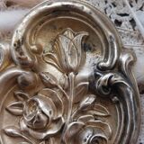 Lot de 2 ornements en ormolu, 19ème, ancien caches -clous