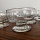 Set of 11 vintage ice cream bowls