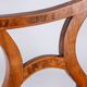 Restored Biedermeier Set Of Four Oak Walnut Chairs, Vienna, Austria, 1820s