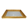 1940s Italian Mirror in Golden Wood Frame