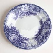 Assiettes dessert Sarreguemines modèle Jardinière XIXEME