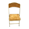 Folding chair 60s vintage chaisor