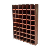 1920s industrial pigeon hole storage