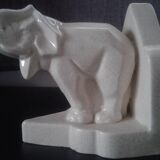 Pair elephants bookends