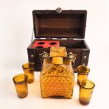 Cofre licorera francés Mid Century