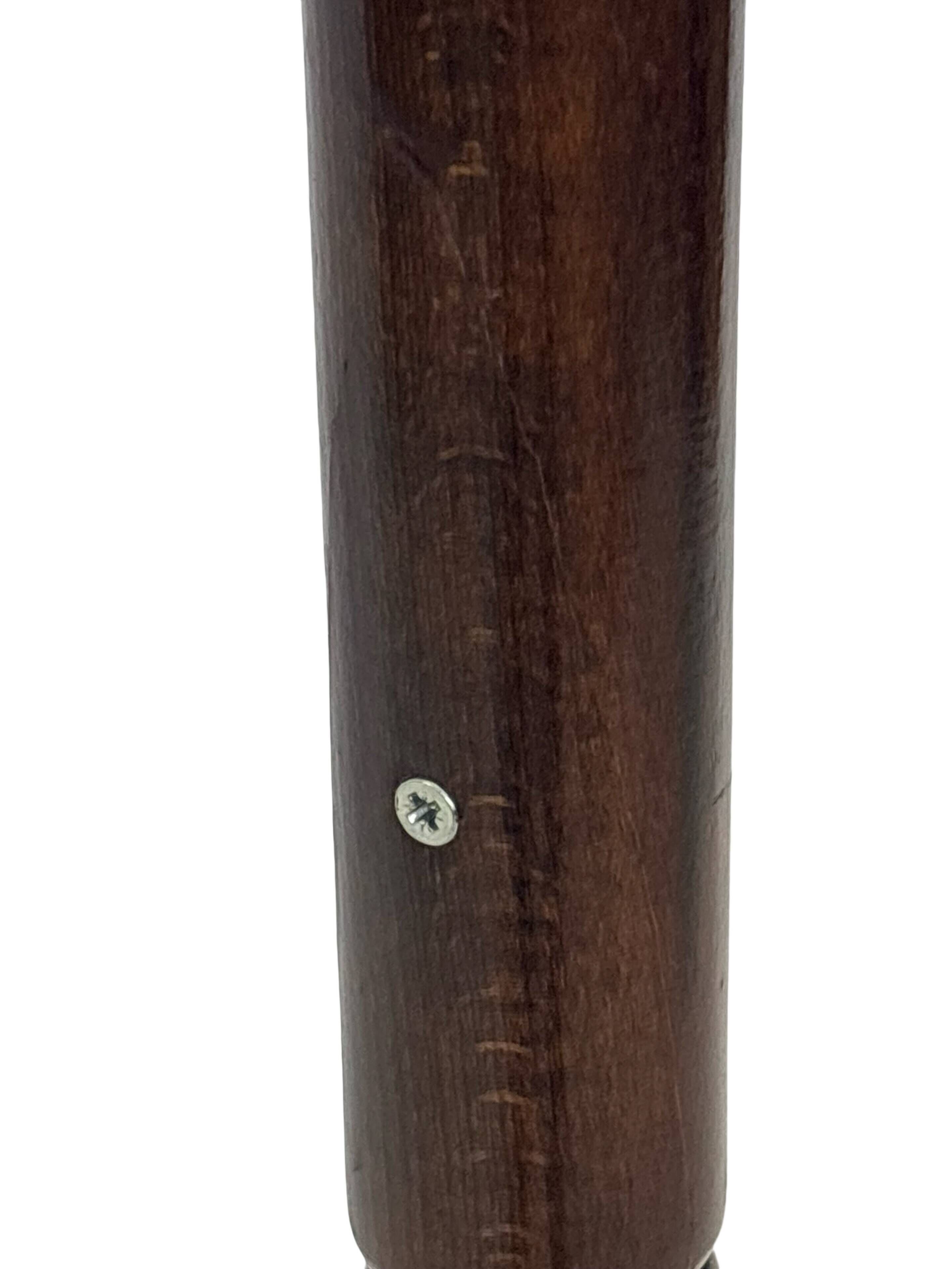 Vintage Wooden Sputnik Design Freestanding Coat Rack, 1970s, Brown