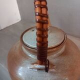Glazed stoneware teapot