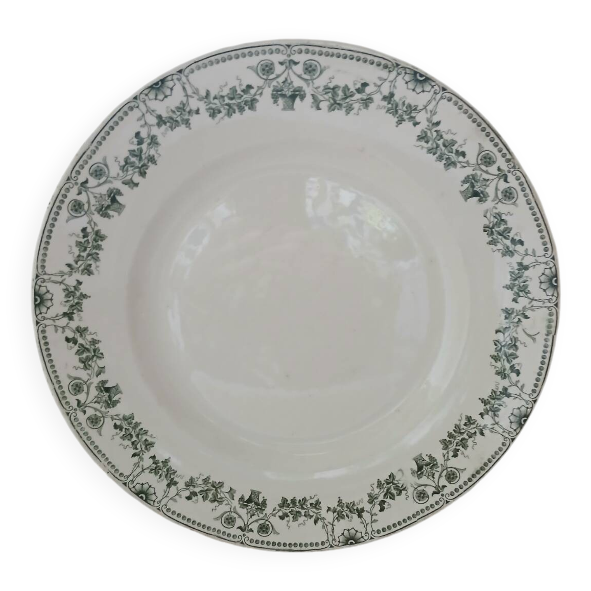 Antique ironstone dish