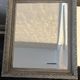 Antique bevelled mirror – Moulded wooden frame in anthracite 30/25 cm