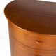 Commode italienne moderne en merisier, années 1970