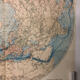 Map of the world map old communication in the northern hemisphere