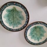 Two Longchamp earthenware plates.