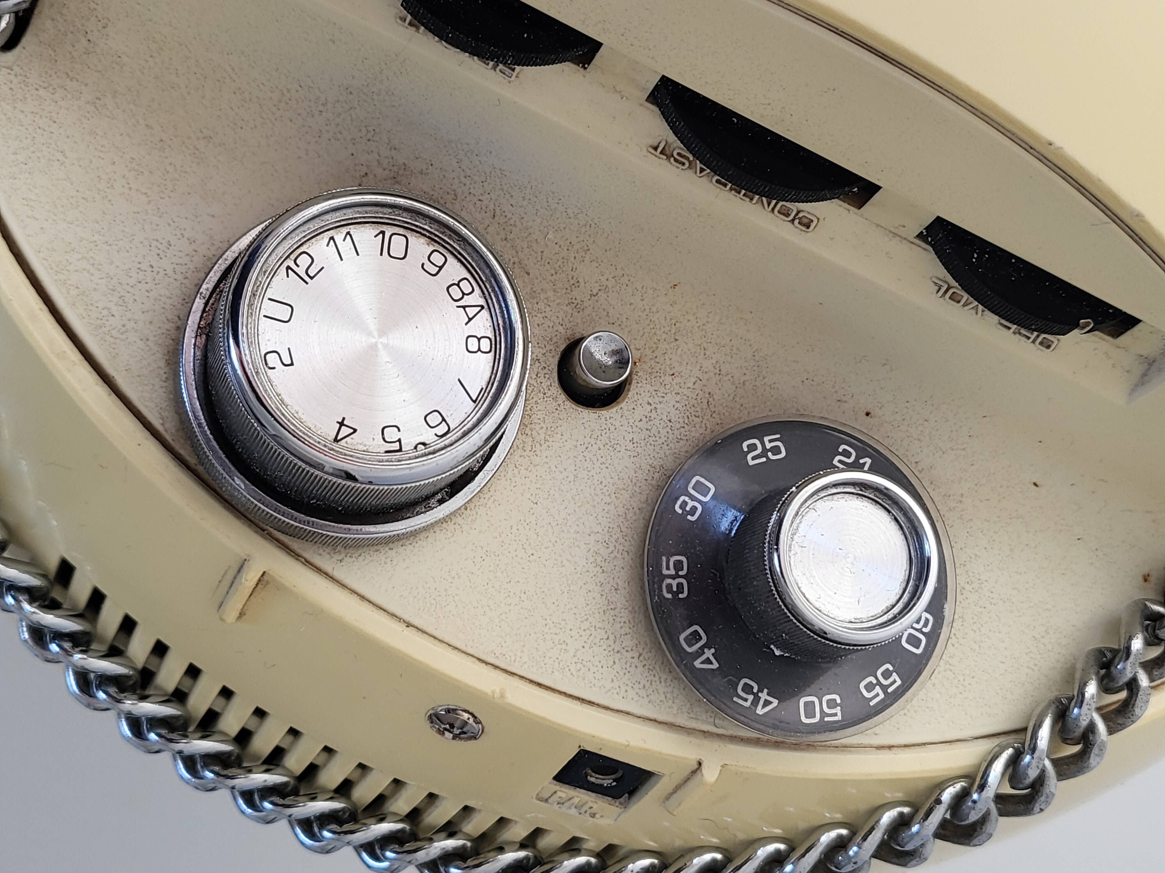 Vintage television JVC NIVICO Videosphere 1970 space age