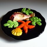 Small plate of fish slip