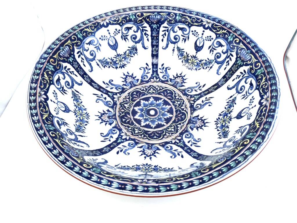 Antique Jules Vieillard Bordeaux toilet set – Rouen model, 19th century