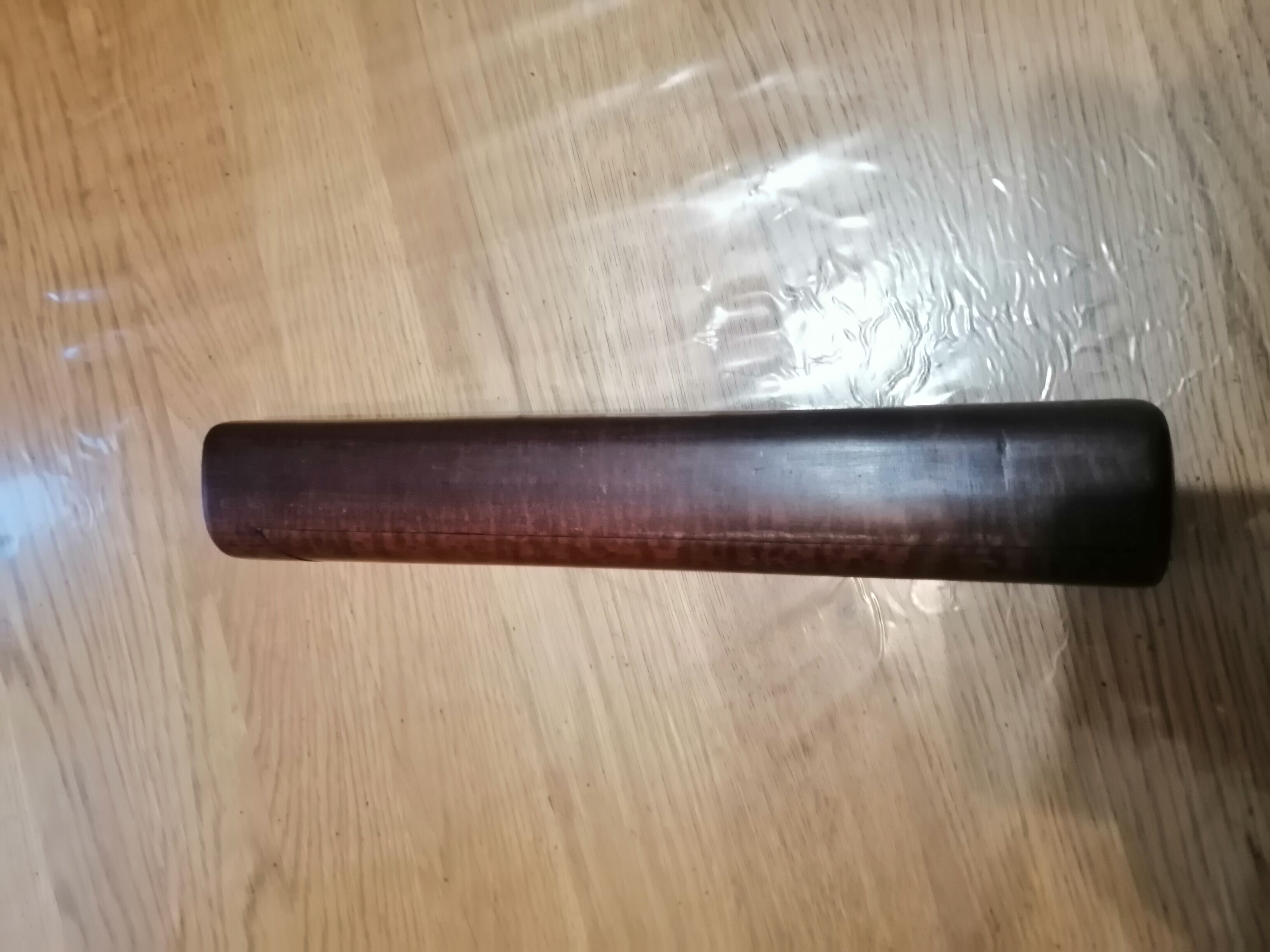 Ebony wooden pen storage box