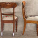 Suite of 4 chairs