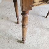 Old wooden console desk
