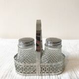 Salt and pepper shaker duo