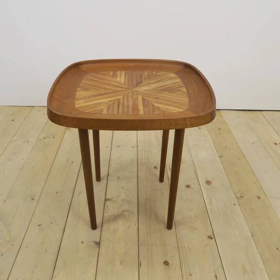 Table basse de Jens Quistgaard pour Nissen Langå, années 50