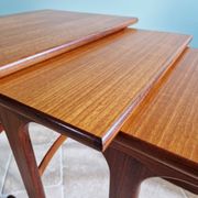 Set of 3 nesting tables in teak, Gplan, 1960s.