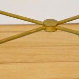 Gold metal coffee table 60s