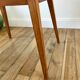 Table basse scandinave en bois années 50-60