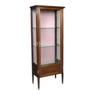Mahogany display cabinet, Louis XVI style – 1930
