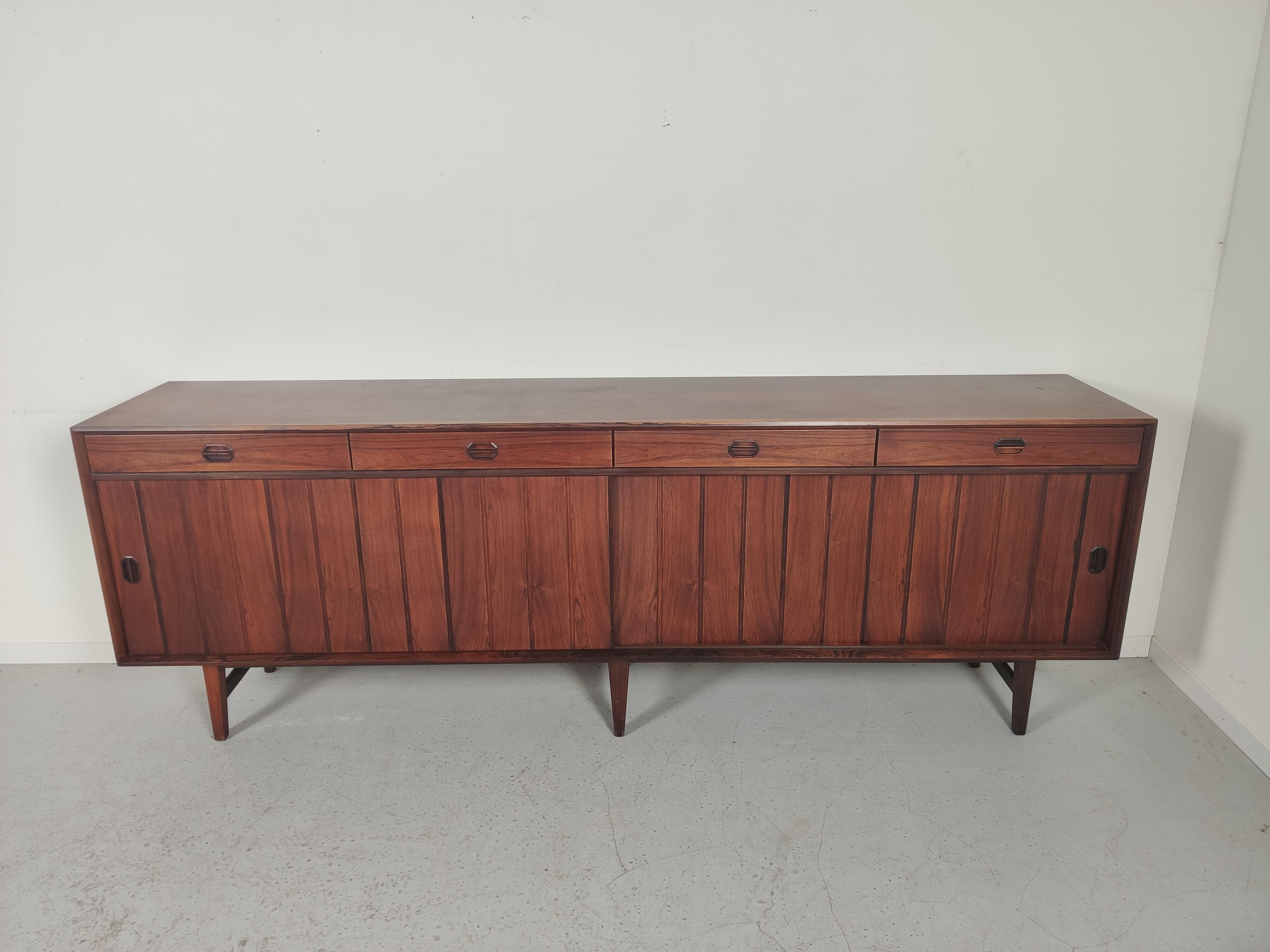 Rosewood line by sibast sliding doors denmark 1960s