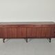 Enfilade palissandre par sibast portes coulissantes danemark 1960s