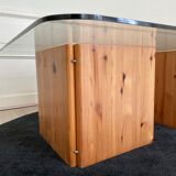 Coffee table "lagun", square model, sweden, ikea 1980