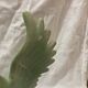 Dove & opaline art deco lamp