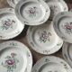 Set of 10 Villeroy & Boch deep plates – bucolic design 24.5 cm