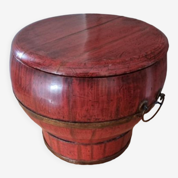 Exotic wooden chest