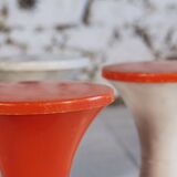 Set of 4 Tam Tam stools by Henri Massonnet for Stamp, 1970