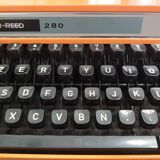 Typewriter Silver Reed 280 Orange Controlled Ribbon Ok