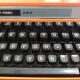 Typewriter Silver Reed 280 Orange Controlled Ribbon Ok