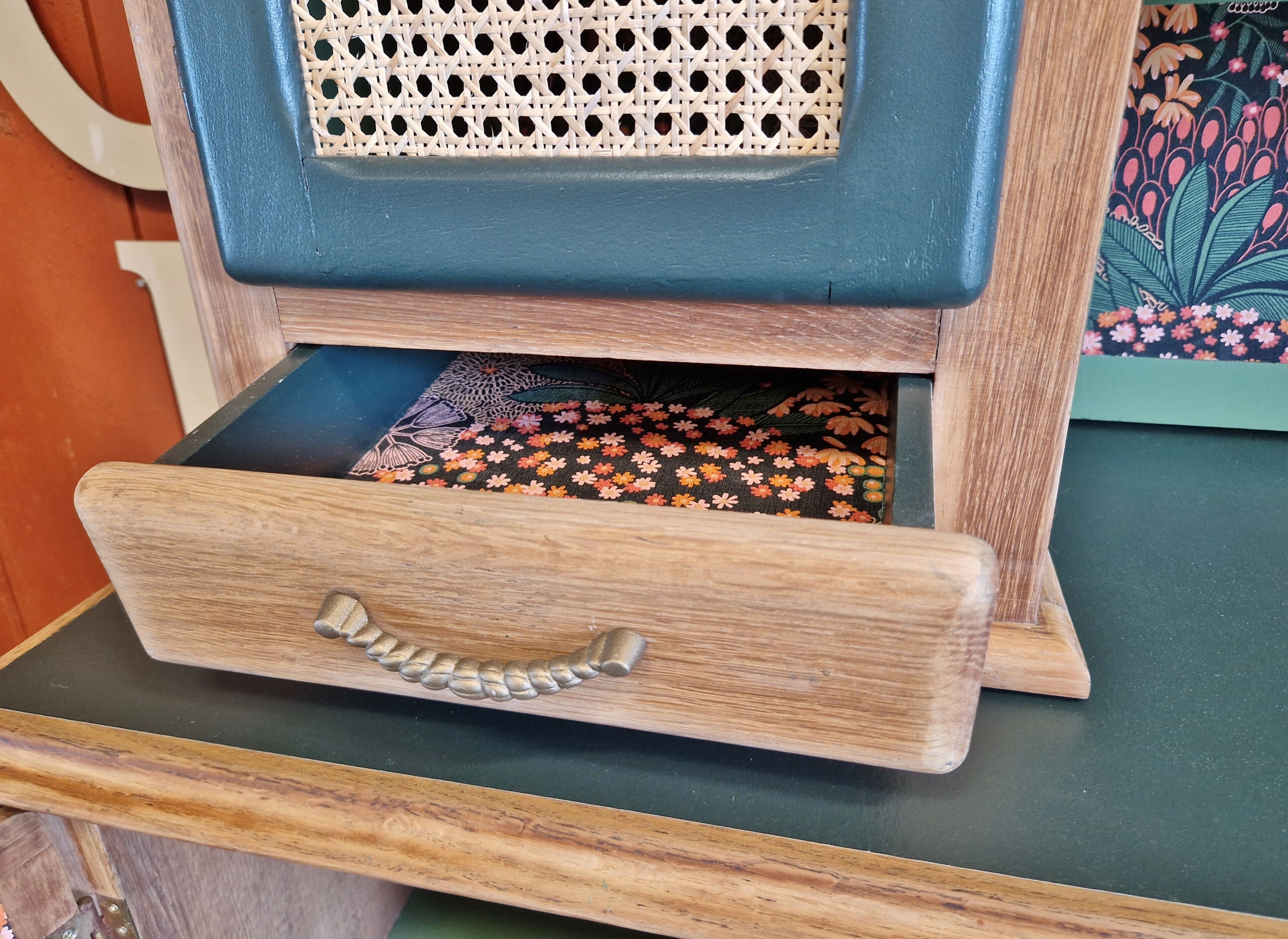 Mado furniture restyled in oak and canning