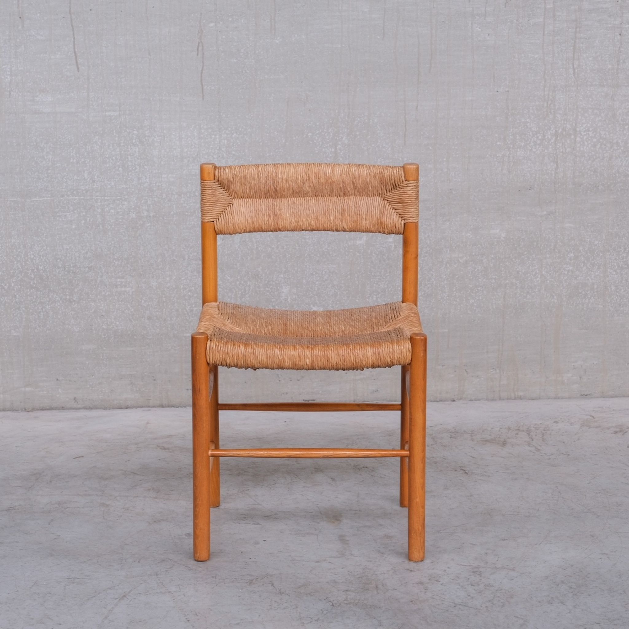 'Dordogne' Mid-Century Rush Dining Chairs