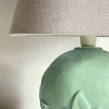 Lampe en plâtre par Sampa Helios, France années 90