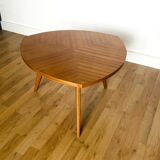 Teak coffee table, year 60, restored